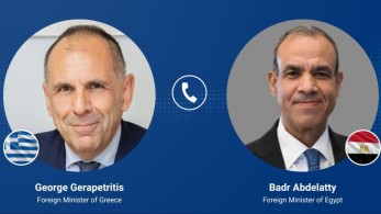 Τηλεφωνική επικοινωνία  Γεραπετρίτη με τον ΥΠΕΞ της Αιγύπτου