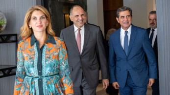 Γεραπετρίτης σε ξένους διπλωμάτες: Θεσσαλονίκη, Μακεδονία, Θράκη, ενεργειακός, εμπορικός, τουριστικός κόμβος