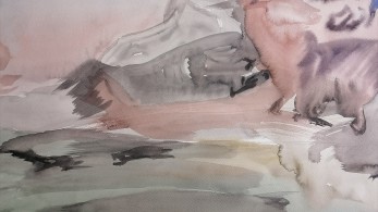 Έκθεση ζωγραφικής του Σπύρου Ρωμάνου στο Καφέ του Εθνικού Αρχαιολογικού Μουσείου