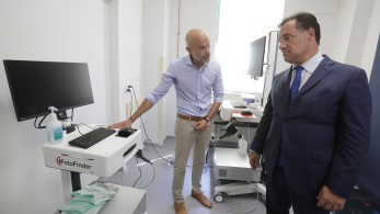 Επίσκεψη σε 4 νοσοκομεία και το ΕΚΑΒ Θεσσαλονίκης πραγματοποίησε ο Άδωνις Γεωργιάδης