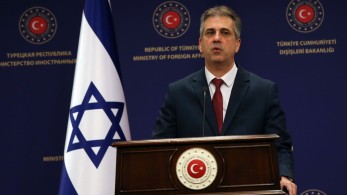 Ισραήλ: επιπλήττει τον Τούρκο πρεβευτή για τη μεσίστια σημαία προς τιμήν του Χανίγια Ισραήλ: επιπλήττει τον Τούρκο πρεβευτή για τη μεσίστια σημαία προς τιμήν του Χανίγια