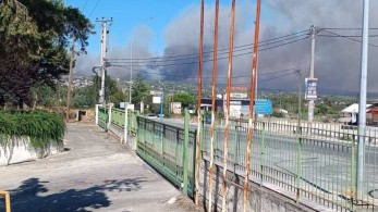 Κυκλοφοριακές ρυθμίσεις λόγω της πυρκαγιάς στην περιοχή Αιγειρούσες των Μεγάρων