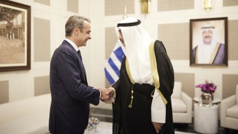 Μητσοτάκης: συνάντηση με τον διάδοχο του Κουβέιτ για διμερείς σχέσεις, Μέση Ανατολή και Ερυθρά Θάλασσα