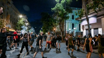 Επεισόδια μετά το τέλος της πορείας στην Ισραηλινή Πρεσβεία