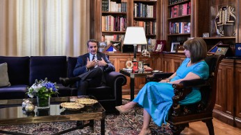 Τη Δευτέρα η συνάντηση Μητσοτάκη-Σακελλαροπούλου