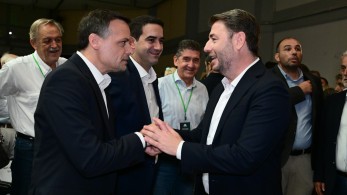 Εκλογές ΠΑΣΟΚ: τα τελικά αποτελέσματα - Νίκος Ανδρουλάκης και Χάρης Δούκας στον β' γύρο