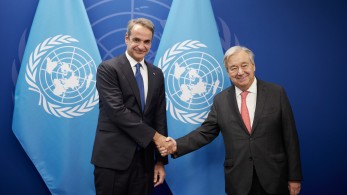Κυριάκος Μητσοτάκης σε Αντόνιο Γκουτέρες: Η Ελλάδα θέλει να είναι γέφυρα ανάμεσα στον Νότο και τον Βορρά, τη Δύση και την Ανατολή