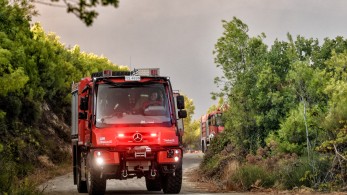 Φωτιά στα Αγνάντια Αλεξανδρούπολης, σηκώθηκαν 3 αεροσκάφη