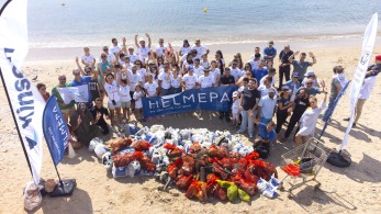 Όμιλος Επιχειρήσεων Σαρακάκη-Kinsen: απομάκρυνση 2.800 αποτσίγαρων και 400 κιλών απορριμμάτων σε δύο ώρες