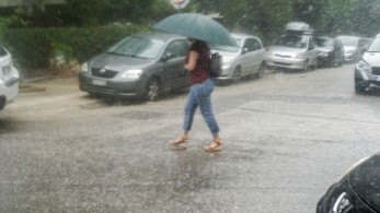 Ερευνες για αγνοούμενο στον Στράτο Αιτωλοακαρνανίας - Ισχυρή νεροποντή στη Δυτική Ελλάδα