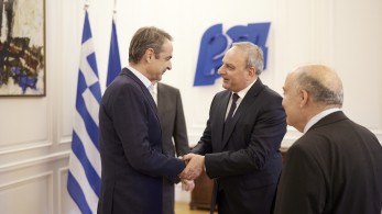 Κυριάκος Μητσοτάκης: το Κυπριακό στο επίκεντρο της συνάντησης με τον γενικό γραμματέα του ΑΚΕΛ