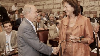 Κώστας Σημίτης: Η Βάσω Παπανδρέου ήταν μια άξια γυναίκα που τίμησε τις θέσεις που ανέλαβε
