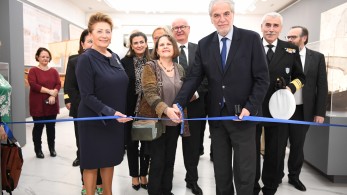 Στην έκθεση «Από τον Αϊνά στην πλώρη: Ιστιοφόρα του 18ου και 19ου αιώνα» ο Χρήστος Στυλιανίδης