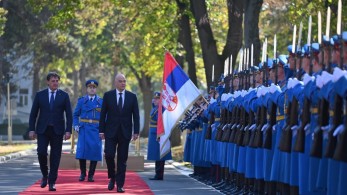 Νίκος Δένδιας: Συναντήθηκε με τον  Πρόεδρο της Δημοκρατίας της Σερβίας και τον υπουργό Άμυνας