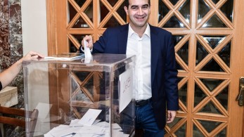 Εκλογές ΠΑΣΟΚ: ψήφισε στην Ηλεία ο Μιχάλης Κατρίνης