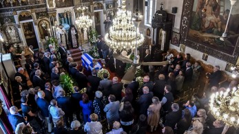 Κηδεύτηκε η πρώην υπουργός του ΠΑΣΟΚ Βάσω Παπανδρέου