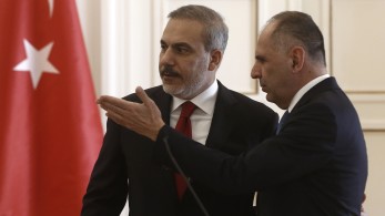 Γιώργος Γεραπετρίτης: «Με την Τουρκία μπορούμε να συζητούμε, ακόμη και διαφωνώντας» Γιώργος Γεραπετρίτης: «Με την Τουρκία μπορούμε να συζητούμε, ακόμη και διαφωνώντας»