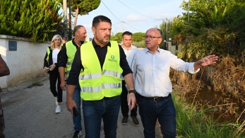 Νίκος Χαρδαλιάς: Θωρακίζουμε την Αττική με 158 αντιπλημμυρικά έργα