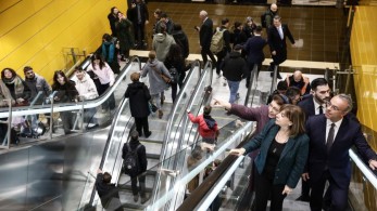 Μετρό Θεσσαλονίκης: κοσμοσυρροή και ενθουσιασμός για το κόσμημα της συμπρωτεύουσας [εικόνες]