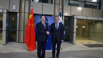 Συνάντηση του Νίκου Παναγιωτόπουλου με τον υπουργό Δημόσιας Ασφάλειας της Κίνας για το μεταναστευτικό