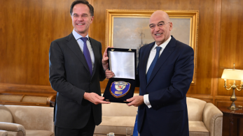 Τι συζητήθηκε στη συνάντηση Νίκου Δένδια - Μαρκ Ρούτε