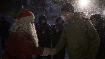 Λαπωνία: η συνάντηση του Μητσοτάκη με τον… Άϊ-Βασίλη [εικόνες]