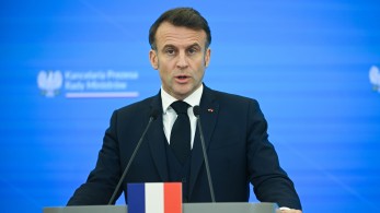 Μακρόν μετά τη σύνοδο στο Παρίσι: «Θέλουμε μία ισχυρή και σταθερή ειρήνη στην Ουκρανία» Μακρόν μετά τη σύνοδο στο Παρίσι: «Θέλουμε μία ισχυρή και σταθερή ειρήνη στην Ουκρανία»