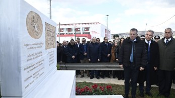 Γιώργος Λυγγερίδης: αποκαλυπτήρια του μνημείου στου Ρέντη