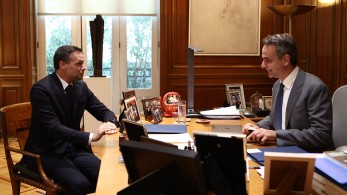 Συνάντηση Κυριάκου Μητσοτάκη με Χάρη Δούκα την Τρίτη