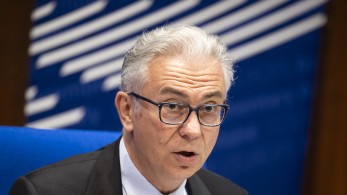 Θεόδωρος Ρουσόπουλος: ομόφωνη η επανεκλογή του στο Συμβούλιο της Ευρώπης (Vid) Θεόδωρος Ρουσόπουλος: ομόφωνη η επανεκλογή του στο Συμβούλιο της Ευρώπης (Vid)