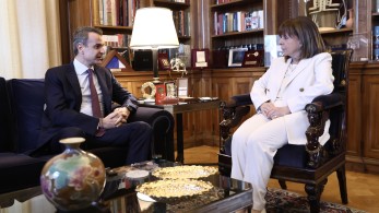 Μητσοτάκης σε Σακελλαροπούλου: Δώσατε στον θεσμό τα δικά σας ξεχωριστά χαρακτηριστικά