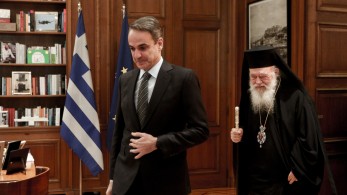 Τετ α Τετ Μητσοτάκη με Ιερώνυμο στον Λυκαβηττό - Τι συζήτησαν Τετ α Τετ Μητσοτάκη με Ιερώνυμο στον Λυκαβηττό - Τι συζήτησαν