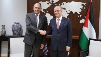 Συνάντηση Γεραπετρίτη με τον Παλαιστίνιο πρωθυπουργό - Προτεραιότητα η αποκατάσταση στη Γάζα Συνάντηση Γεραπετρίτη με τον Παλαιστίνιο πρωθυπουργό - Προτεραιότητα η αποκατάσταση στη Γάζα