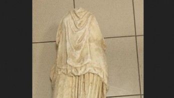 Θεσσαλονίκη: άγαλμα των Ελληνιστικών χρόνων εντοπίστηκε σε σακούλα απορριμμάτων