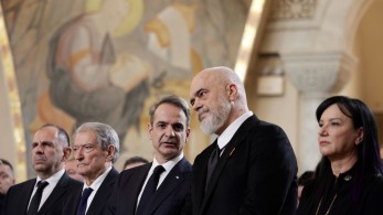 Τετ α τετ Μητσοτάκη με Ράμα - Οφείλουμε να λύνουμε τις διαφορές μας με διάλογο, είπε ο πρωθυπουργός Τετ α τετ Μητσοτάκη με Ράμα - Οφείλουμε να λύνουμε τις διαφορές μας με διάλογο, είπε ο πρωθυπουργός