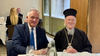 Νίκος Τορναρίτης: «Μεγάλη τιμή να συναντήσω τον Παναγιώτατο Πατριάρχη Βαρθολομαίο» Νίκος Τορναρίτης: «Μεγάλη τιμή να συναντήσω τον Παναγιώτατο Πατριάρχη Βαρθολομαίο»