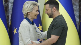 Ζελένσκι-Φον ντερ Λάιεν: συντονισμός με ΗΠΑ για κυρώσεις στη Ρωσία