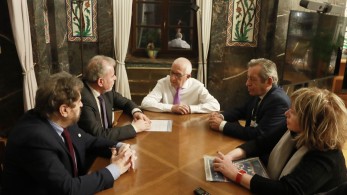 Συνάντηση Νικήτα Κακλαμάνη με εκπροσώπους της ΑΓΣΣΕ