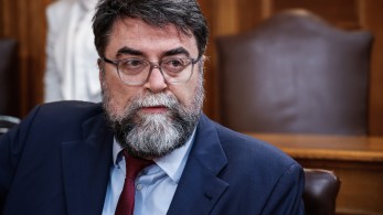 Επίσκεψη Βασίλη Οικονόμου, στο αμαξοστάσιο της Ο.ΣΥ. με αφορμή την έναρξη της Συγκοινωνιακής Αστυνομίας