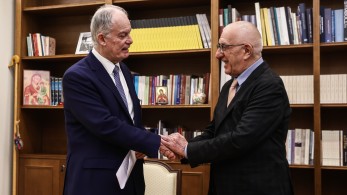 Νικήτας Κακλαμάνης σε Κώστα Τασούλα: Η ευστάθεια στη λειτουργία των θεσμών κρίσιμος παράγοντας της πορείας σας