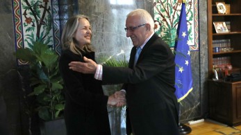Συνάντηση Νικήτα Κακλαμάνη με την Επιτετραμμένη της Πρεσβείας των Η.Π.Α. στην Ελλάδα