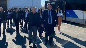 Βασίλης Οικονόμου: 50 νέα 18μετρα λεωφορεία φυσικού αερίου μπήκαν στις συγκοινωνίες