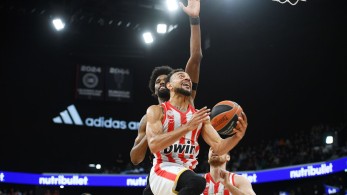 Θρίαμβος στο Παρίσι: ο Ολυμπιακός κυριάρχησε απέναντι στην Παρί με 73-90