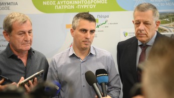 Χρίστος Δήμας: Τέλος του 2025 η παράδοση  του αυτοκινητόδρομου Πάτρα – Πύργος