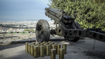 25η Μαρτίου: 21 κανονιοβολισμοί στον Λυκαβηττό