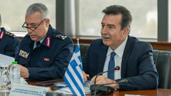 Συνάντηση του Μιχάλη Χρυσοχοΐδη με τον εκτελεστικό διευθυντή της FRONTEX