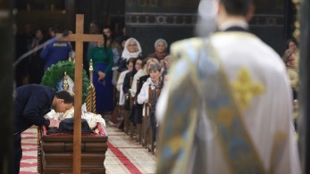 Η εξόδιος ακολουθία του Μητροπολίτη πρώην Θεσσαλονίκης, Άνθιμου προεξάρχοντος του Αρχιεπισκόπου