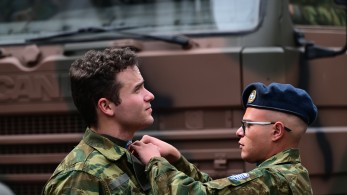 Η Αθήνα λίγο πριν τη στρατιωτική παρέλαση - Οι προετοιμασίες (photos)