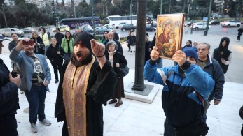 Εθνική Πινακοθήκη: μέλη θρησκευτικών οργανώσεων επιτέθηκαν σε υπερασπιστές της Τέχνης Εθνική Πινακοθήκη: μέλη θρησκευτικών οργανώσεων επιτέθηκαν σε υπερασπιστές της Τέχνης