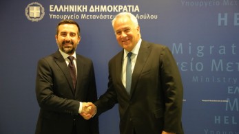 Μάκης Βορίδης: συναντήθηκε με τον υφυπουργό Μετανάστευσης της Κύπρου, Νικόλα Ιωαννίδη